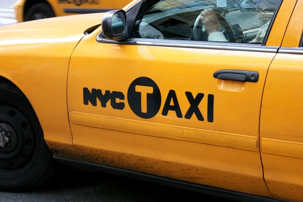 Les taxis jaune à New York 