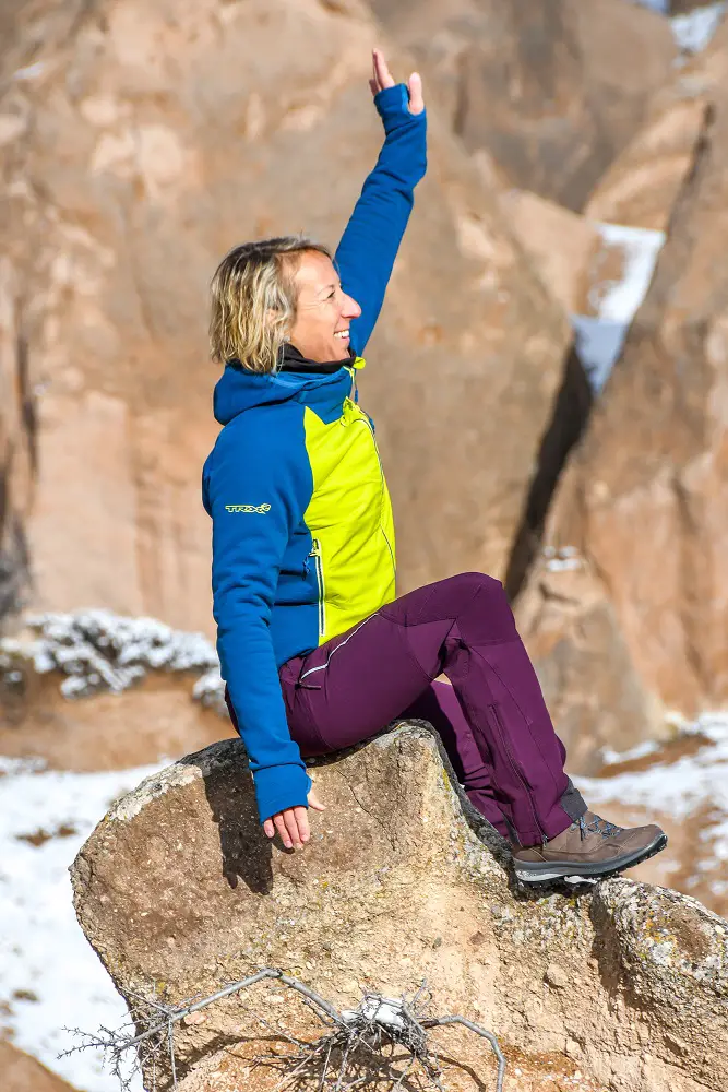 test de la veste hybrid de trangoworld en cappadoce