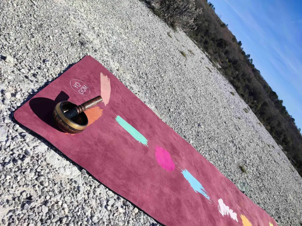 Bol tibétain pour ouvrir et clotûrer une séance de yoga