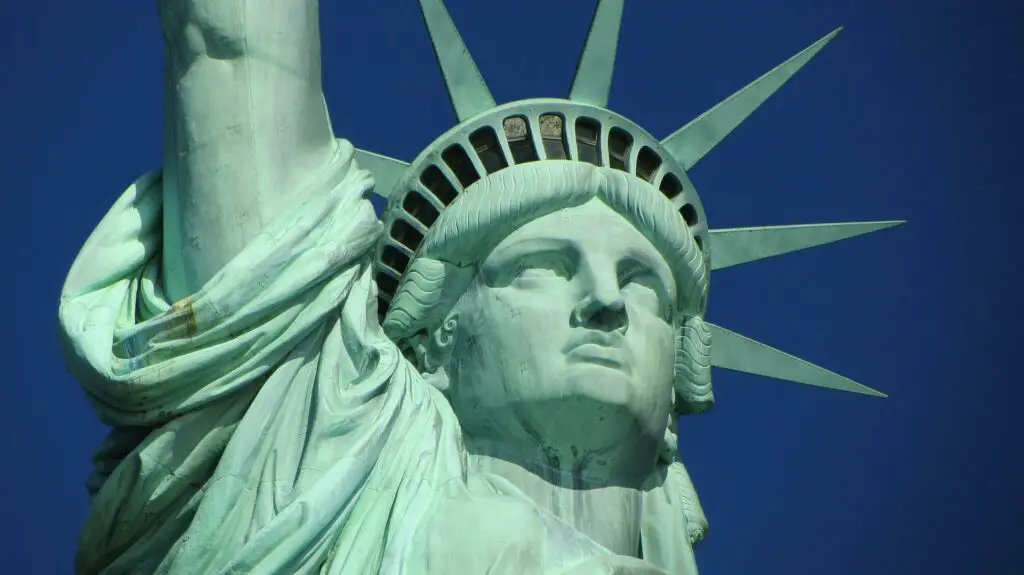 La Statue de la Liberté aux Etats-Unis