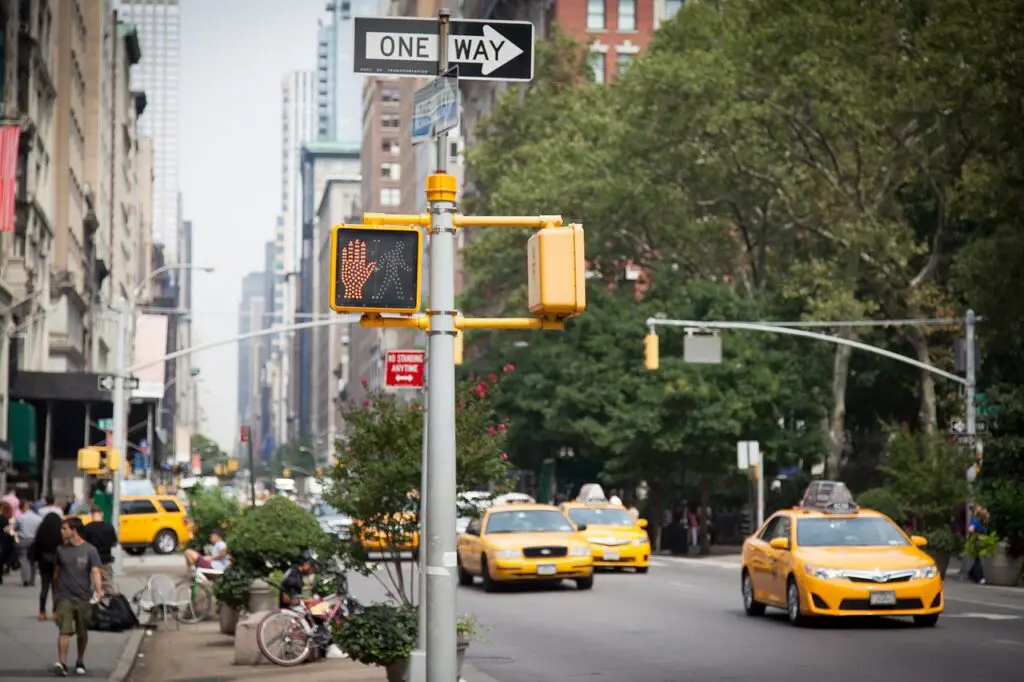 Les taxis jaunes de NYC