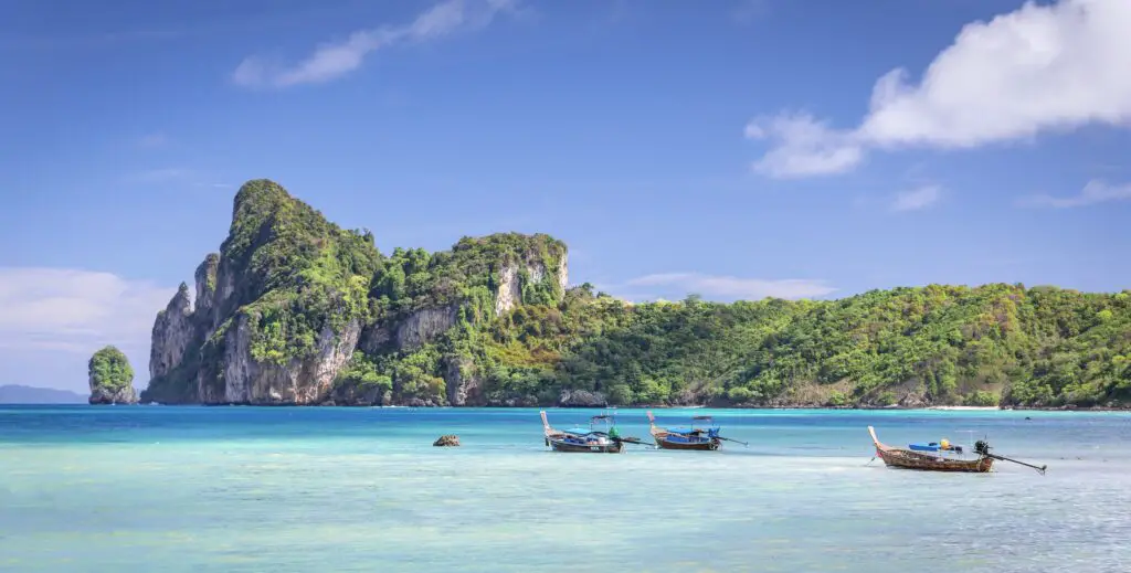 plage à Koh tao dans le golfe de thailande