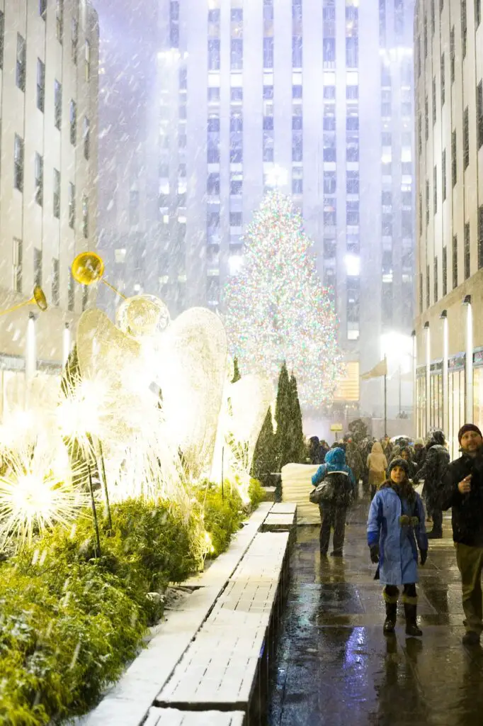 Rockfeller Center à Noël