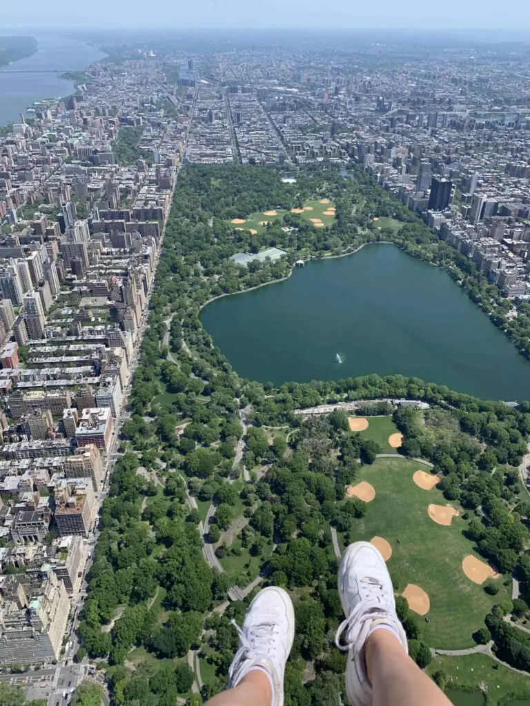 Central Park vue d'en haut
