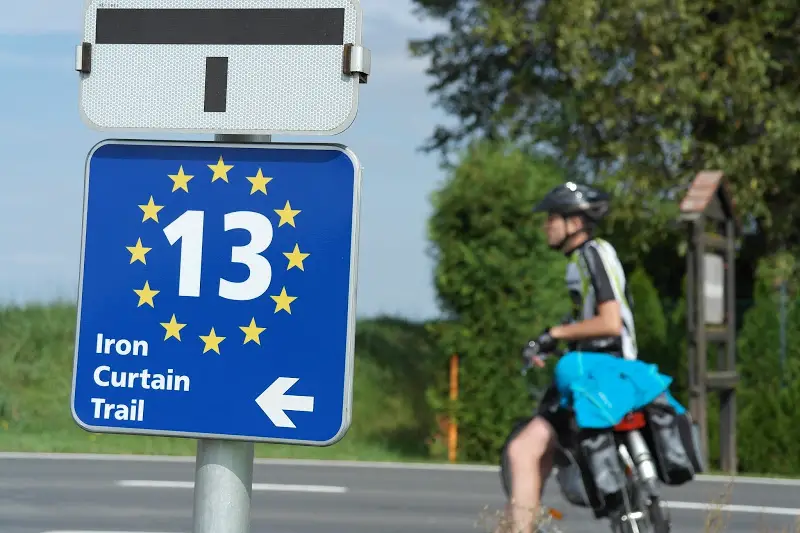 circuit vélo sur l'eurovelo 13