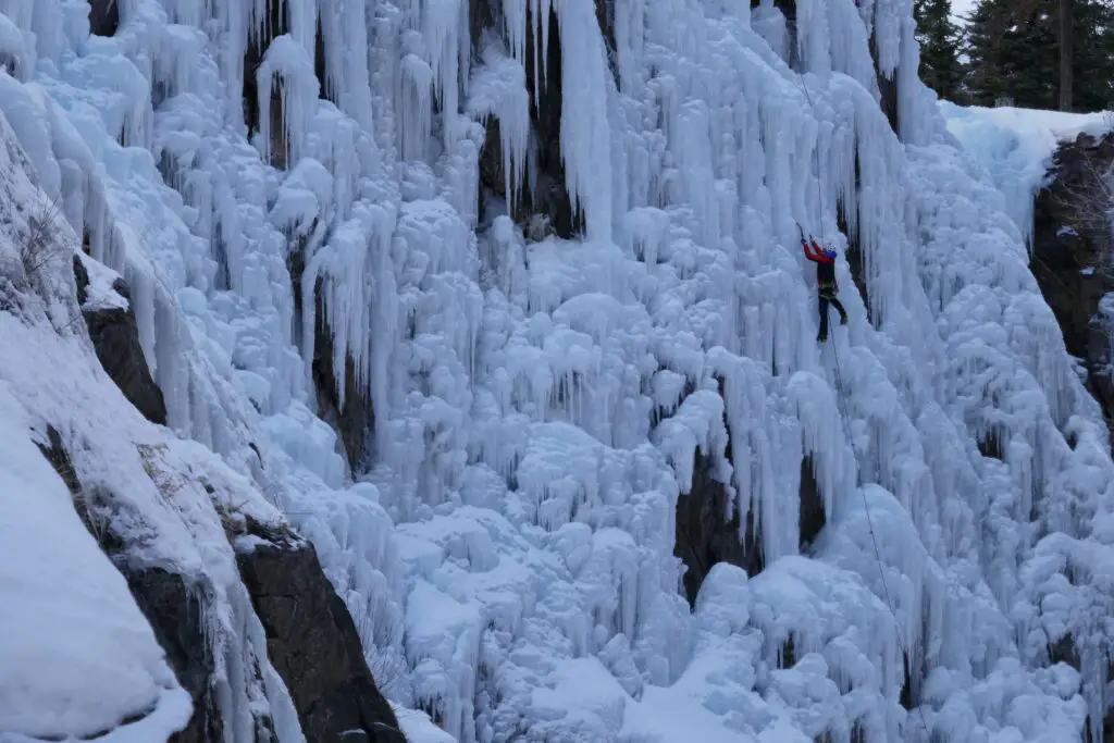 L'Ice Park d'Ouray dans le Colorado