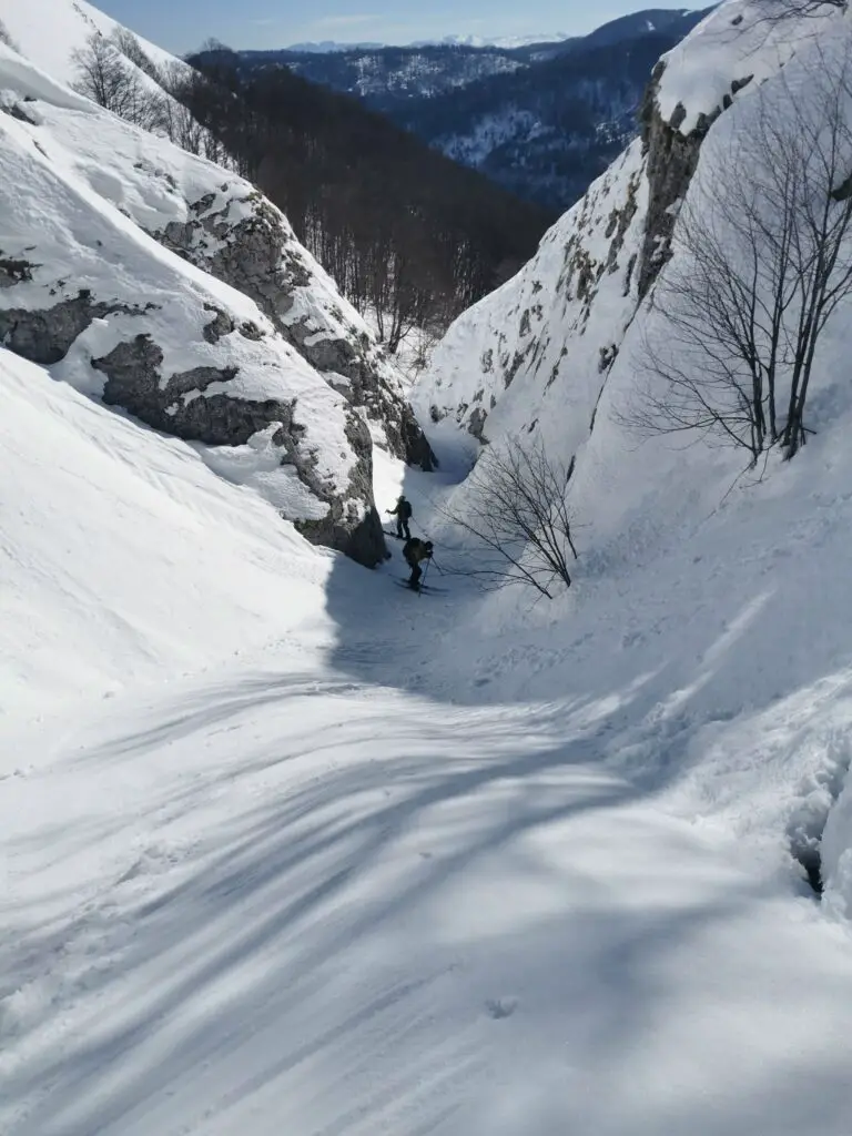 ski de randonnée à Kolasin au Monténégro