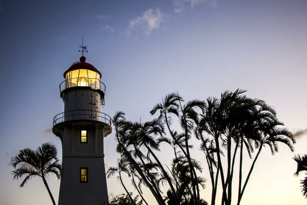 Le phare de Makapu'u sur Oahu