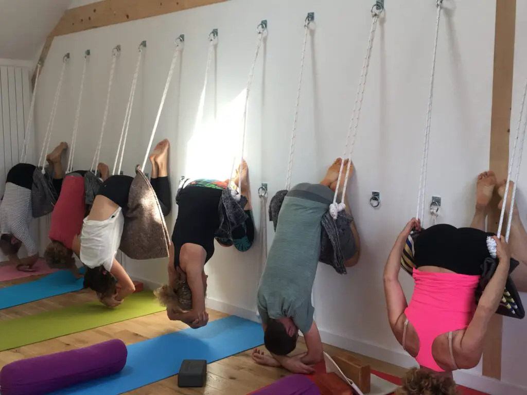 Séance de yoga Iyengar chez Yog-Alre à Auray