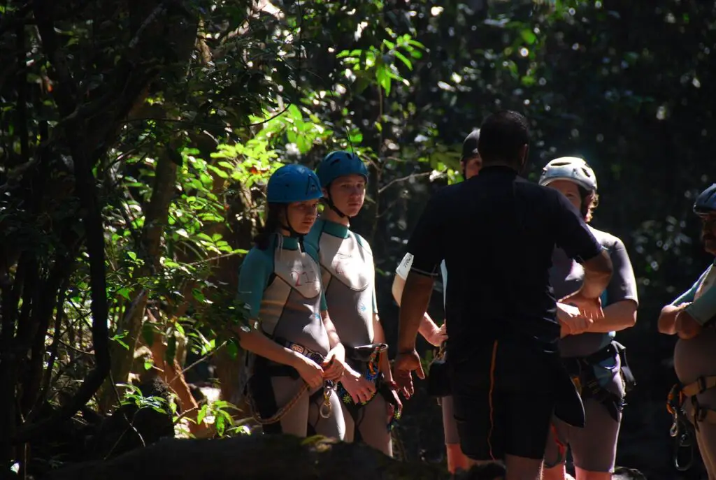 securité canyoning à la reunion