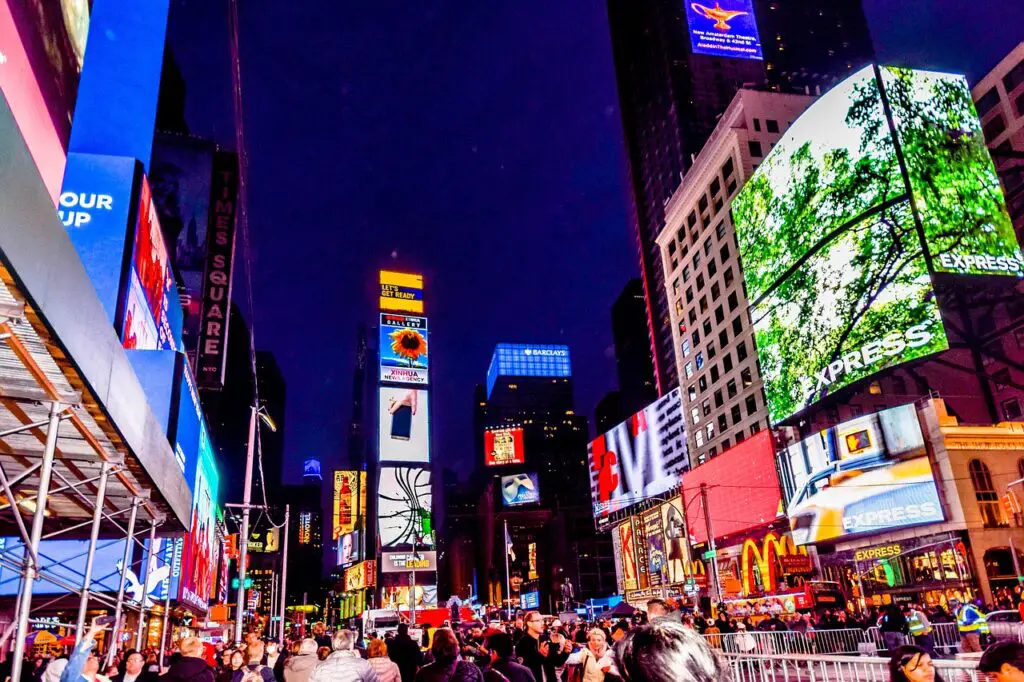 Times Square de nuit