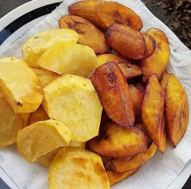 Banane Frite déssert traditionel du Bénin