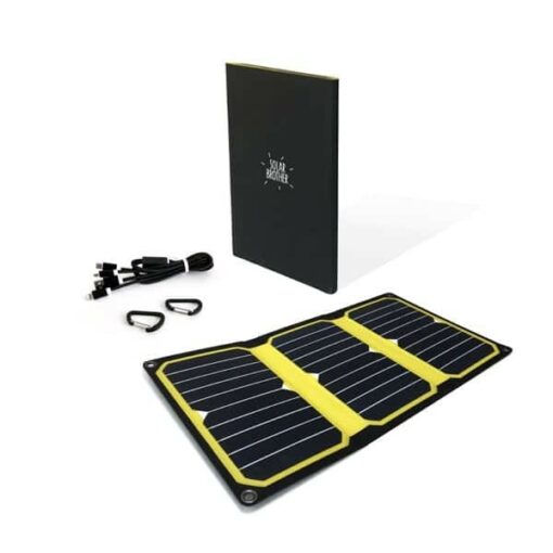 chargeur solaire en voyage solar brother