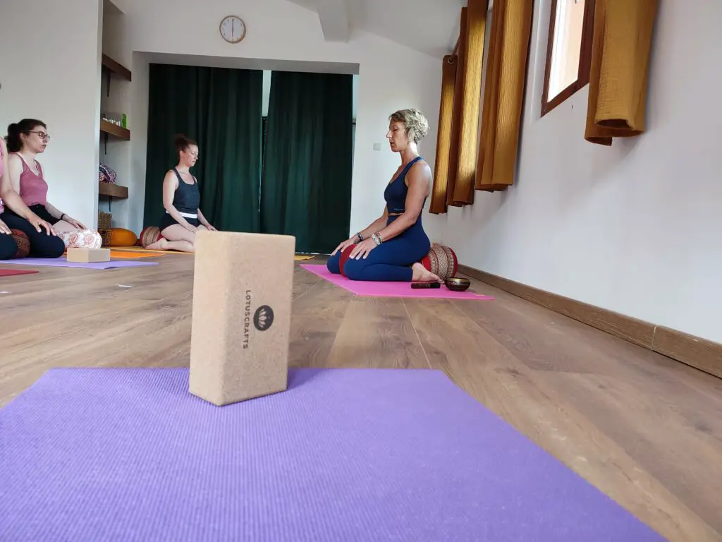 Le bloc de yoga en liège