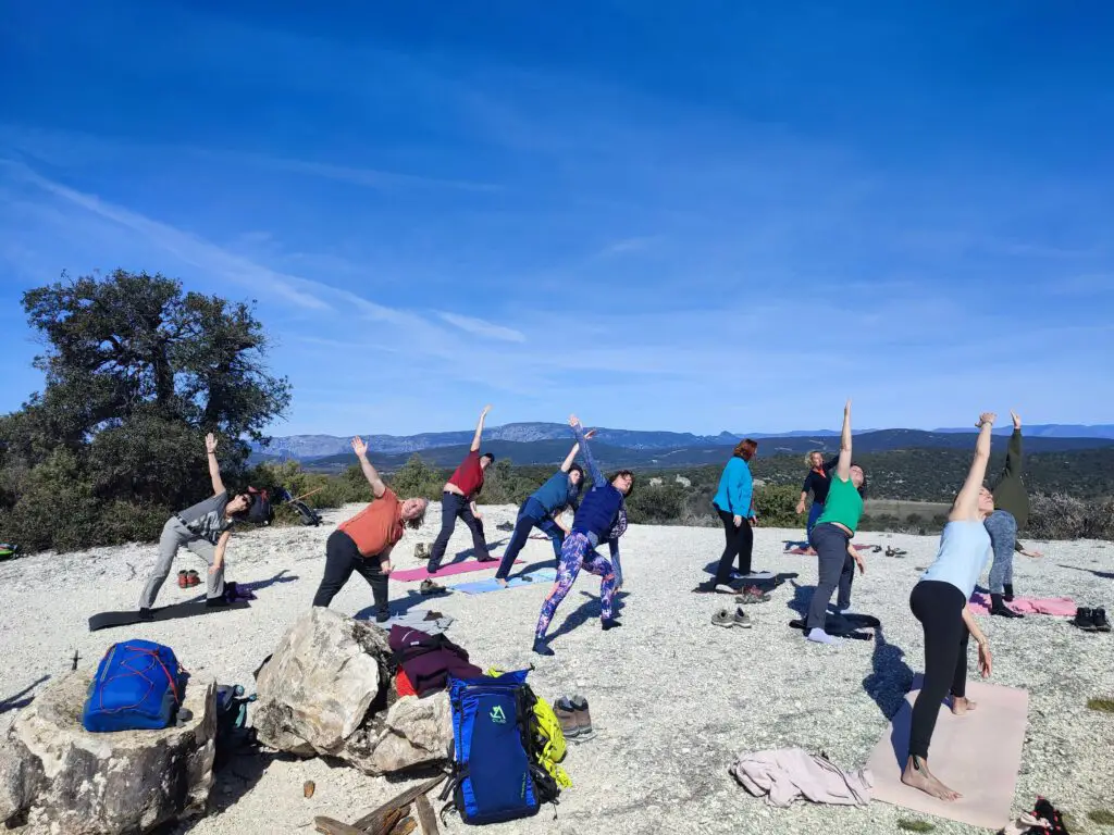 Rando et Yoga autour du Pic Saint-loup