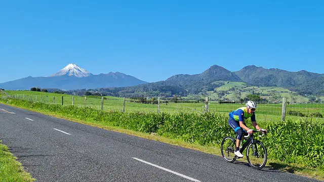 vélo Taranaki Nouvelle Zélande