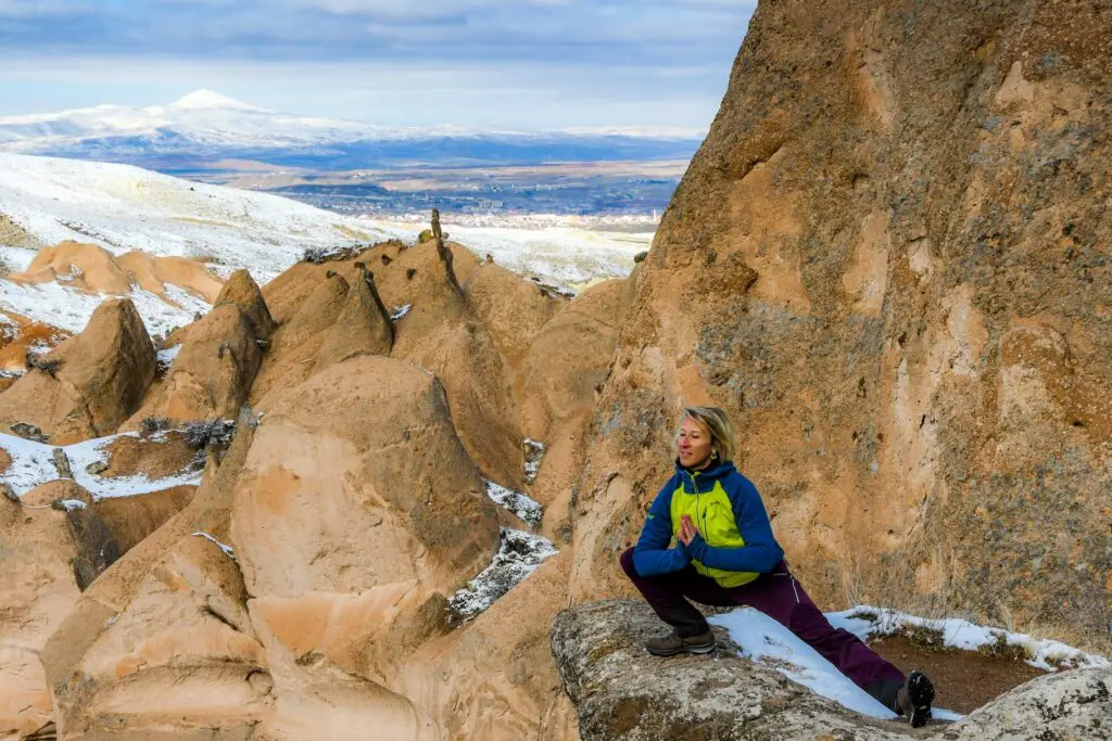 Yoga en montagne en Turquie