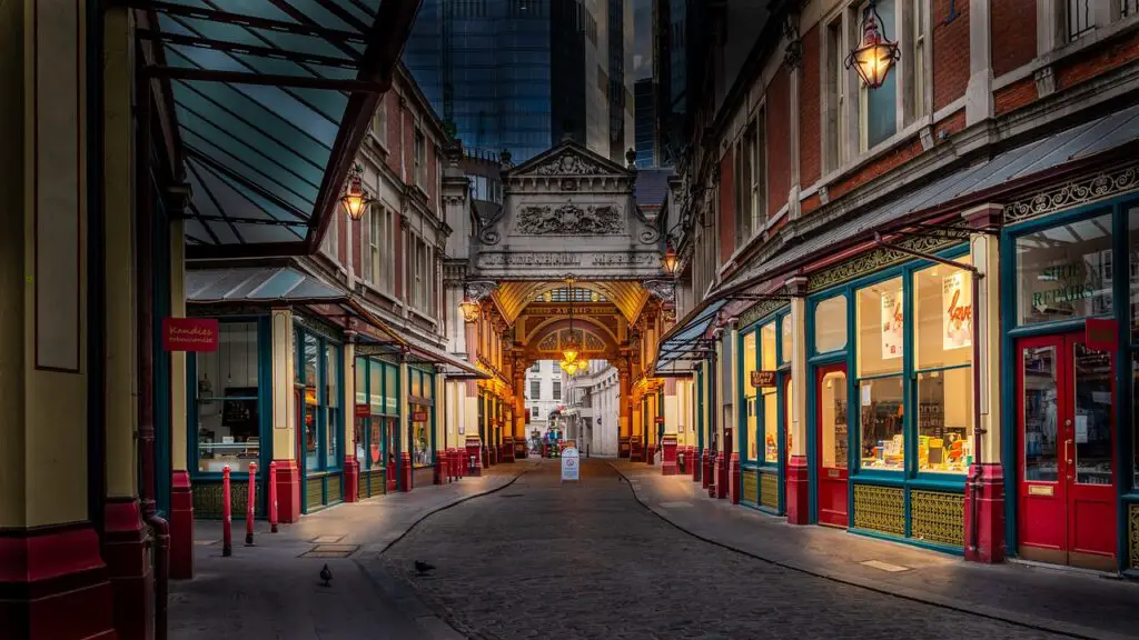 Leadenhall parmi Les plus belles curiosités de Londres