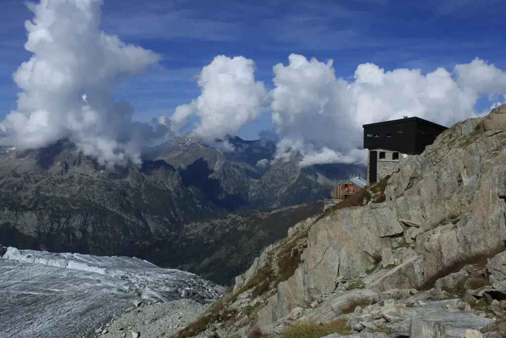 refuge albert 1 pour la randonnée a chamonix