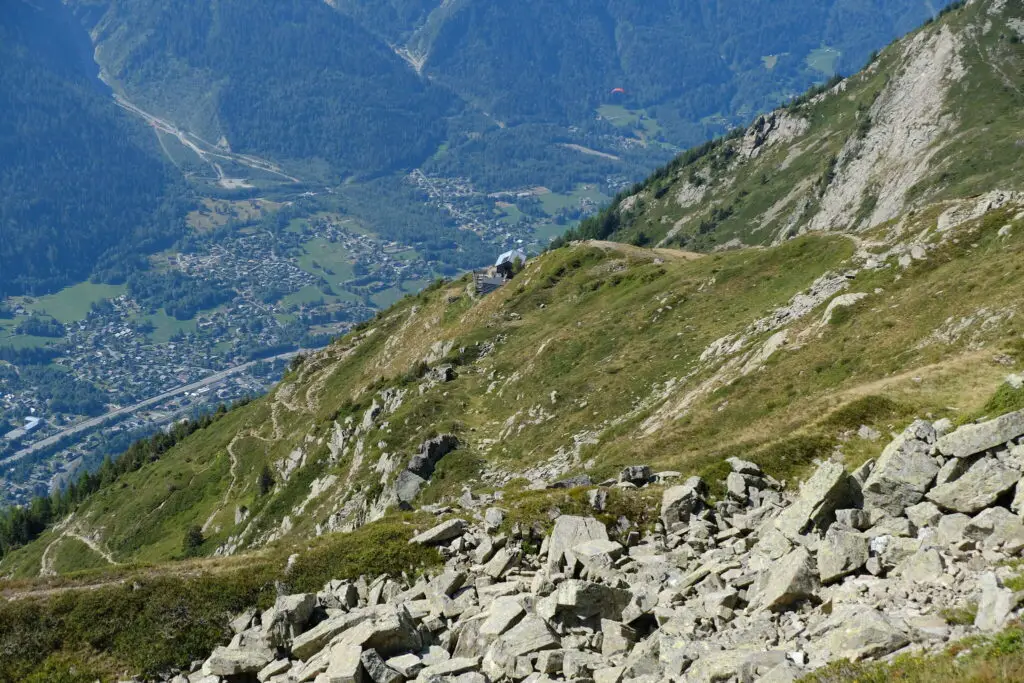 refuge de bellachat pour une randonnée à chamonix