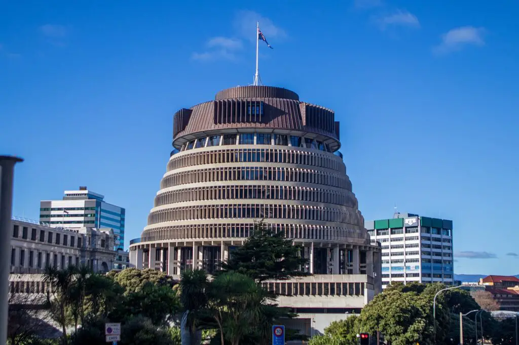 Parlement Wellington Nouvelle Zélande 