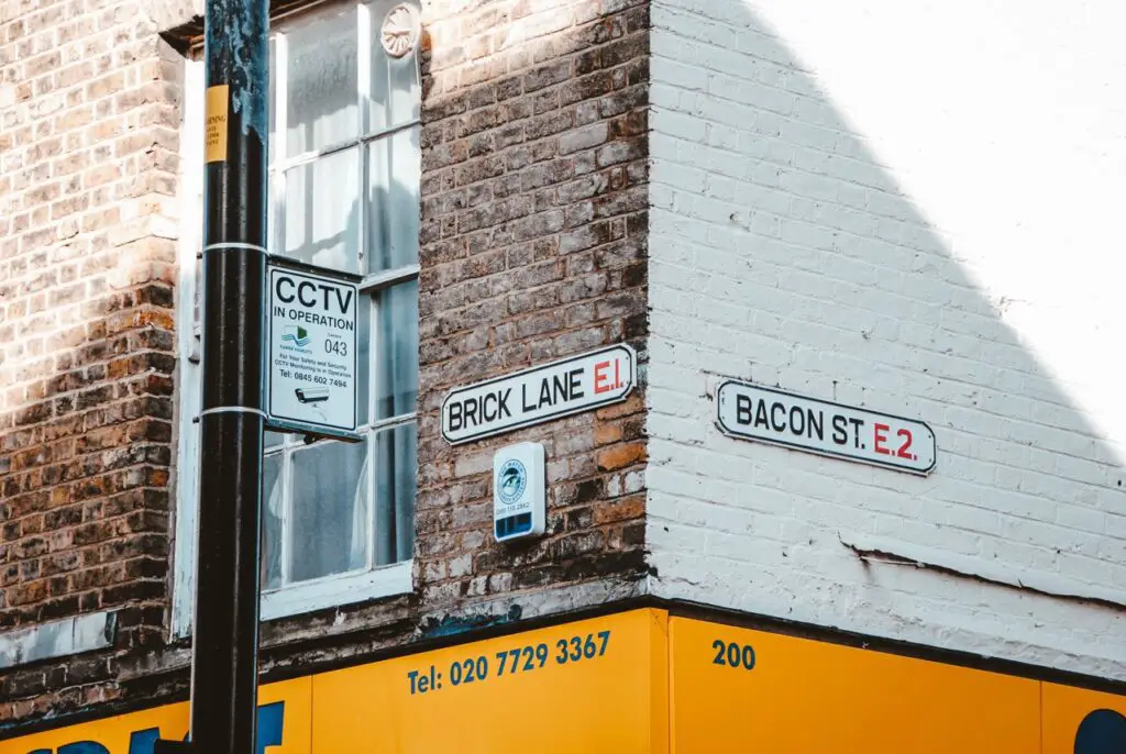 visiter bricklane en Angleterre