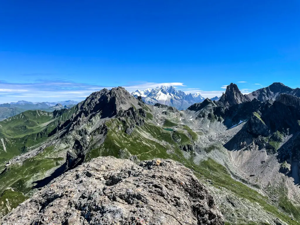 Vue Sommet Pierra Menta