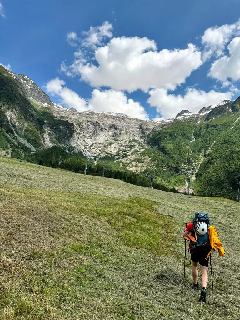 Départ depuis le Tour