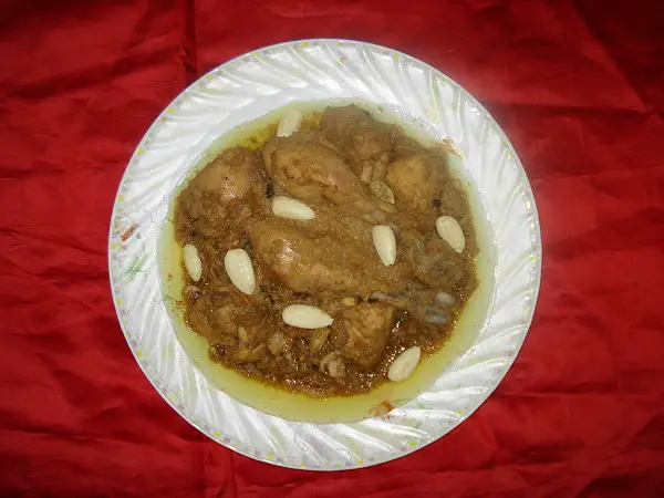 Poulet korma