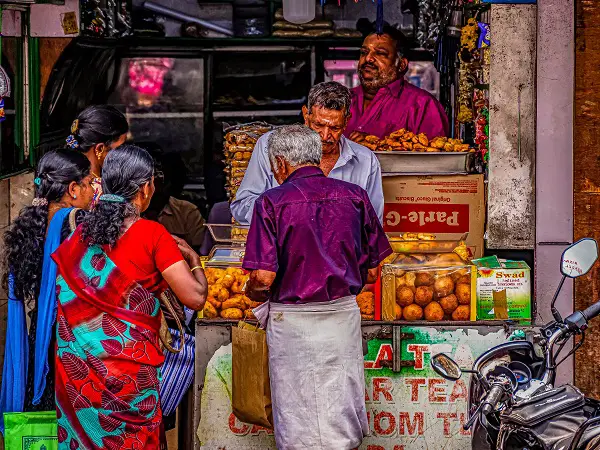 Stand de pakoras