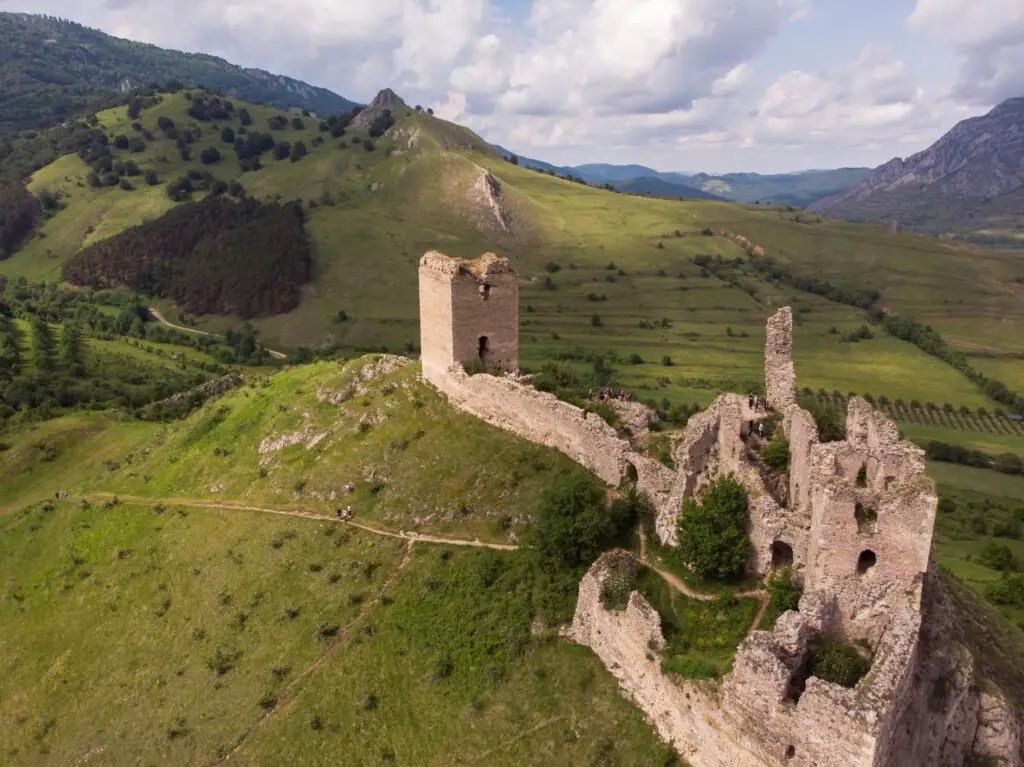 Chateau en Transylvanie en roumanie