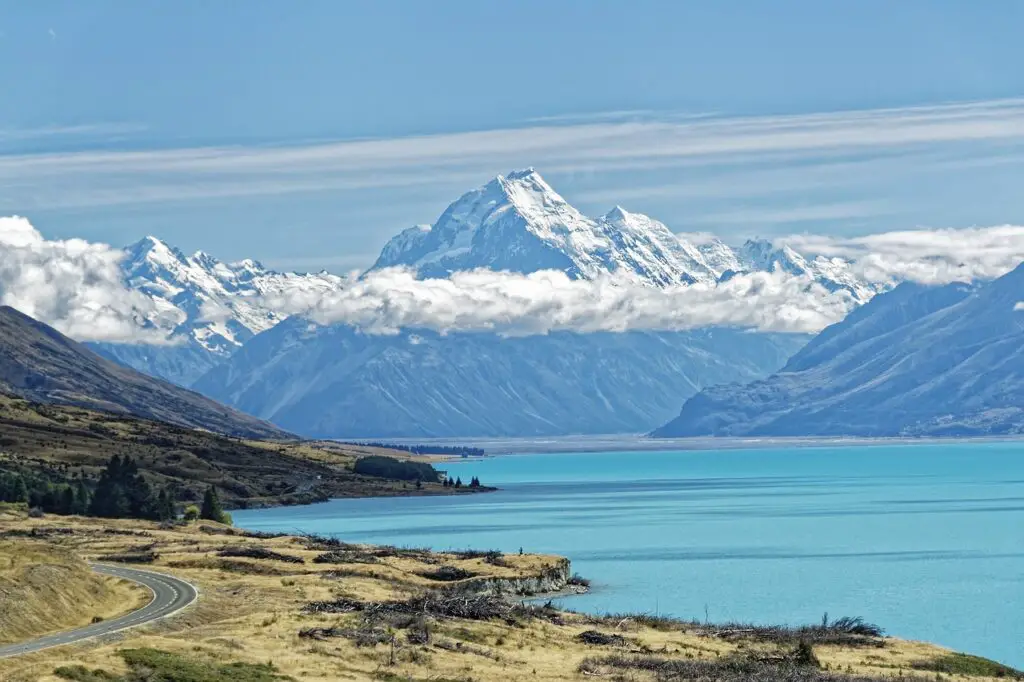 Mont Cook merveille de la nature Ile du Sud Nouvelle-Zélande