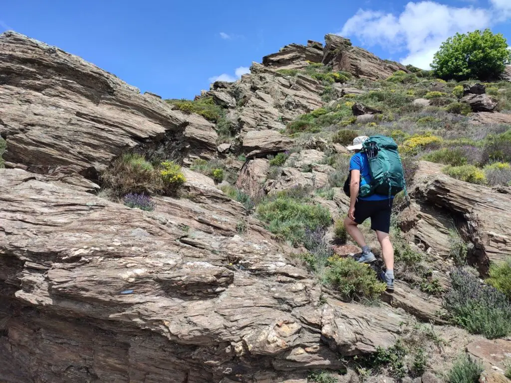 poches latérales élastique du sac à dos Osprey