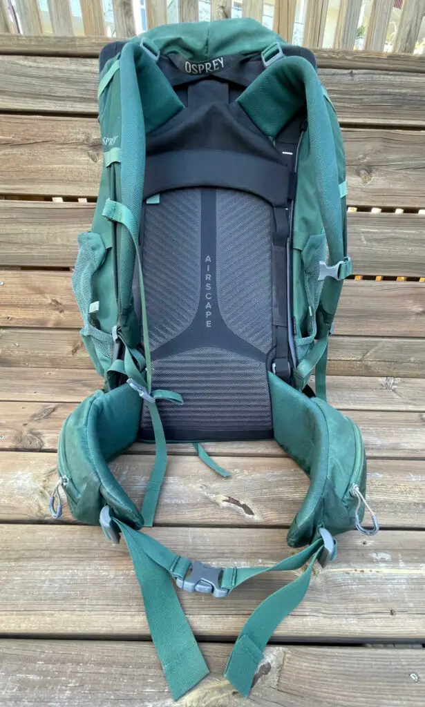 Qualité de portage du sac à dos Osprey Volt 45