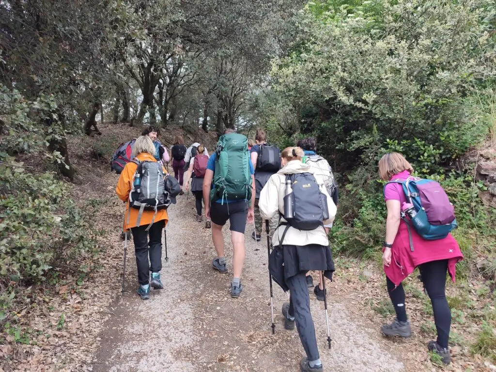 Randonnée dans le Caroux avec un accompagnateur en montagne