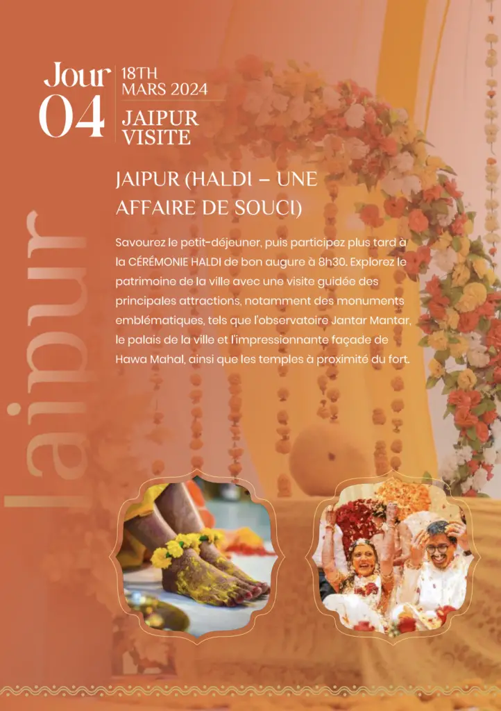 cérémonie de Haldi est l’un des rituels prémariage les plus colorés de la tradition indienne