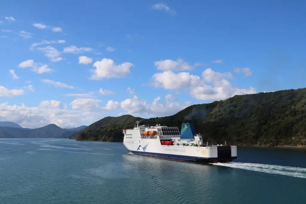 Interislander ferry Nouvelle Zélande