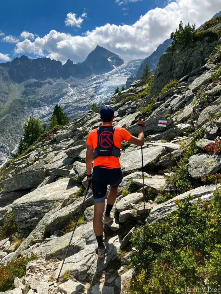 Vues sur le glacier des Grands.