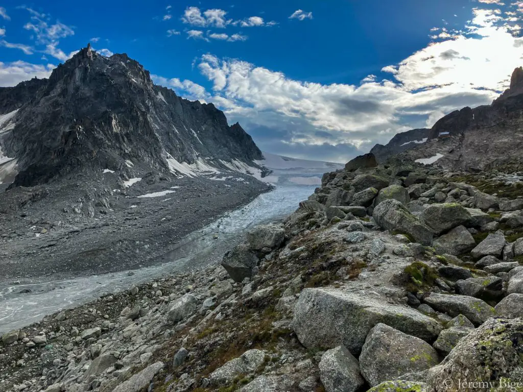 Glacier d'Orny.