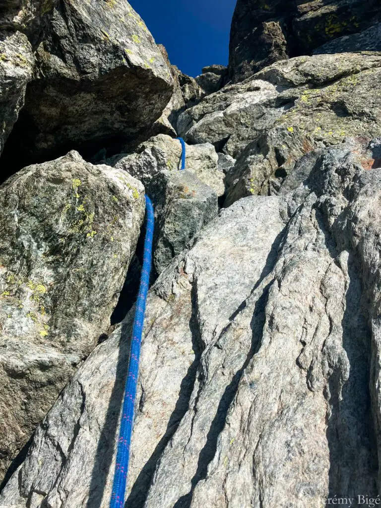 Rocca Bianca durant la Trans'Alpes.