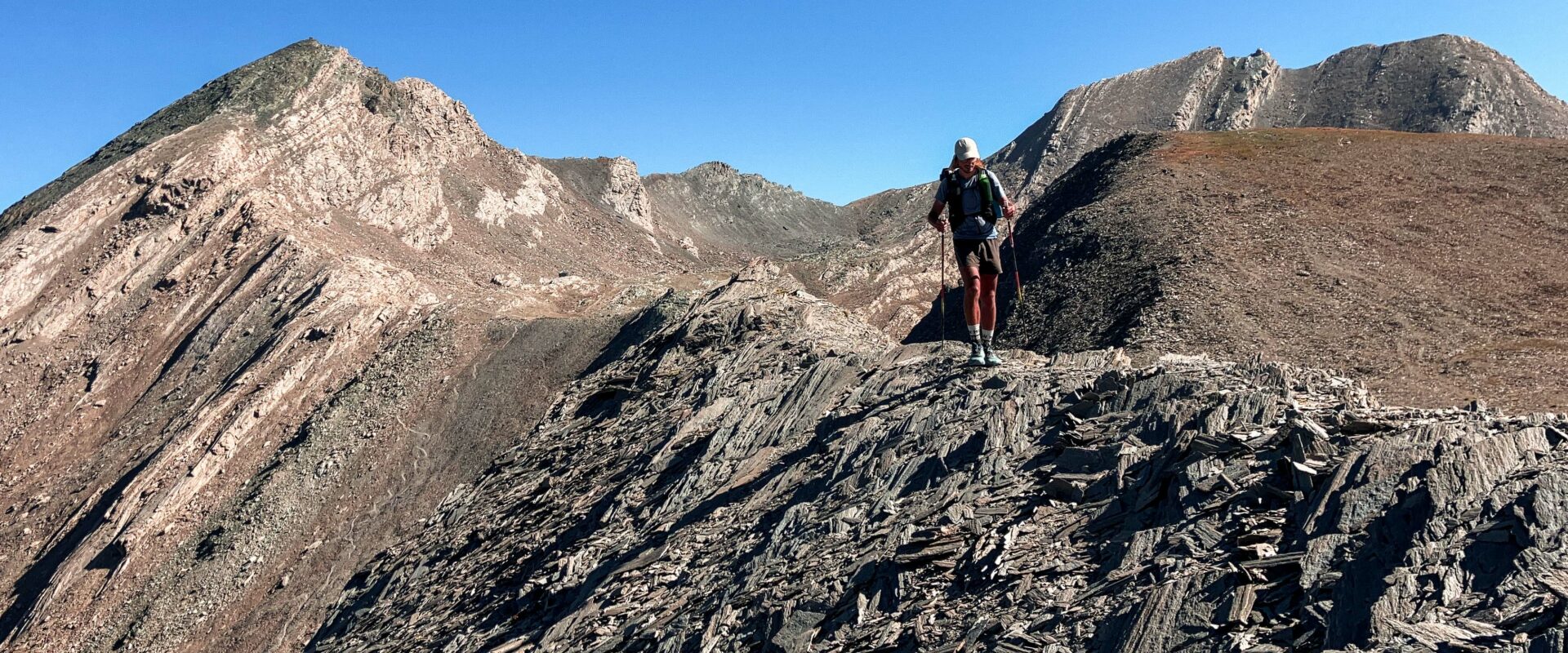 Sur les crêtes du Monte Guiep (3103m)