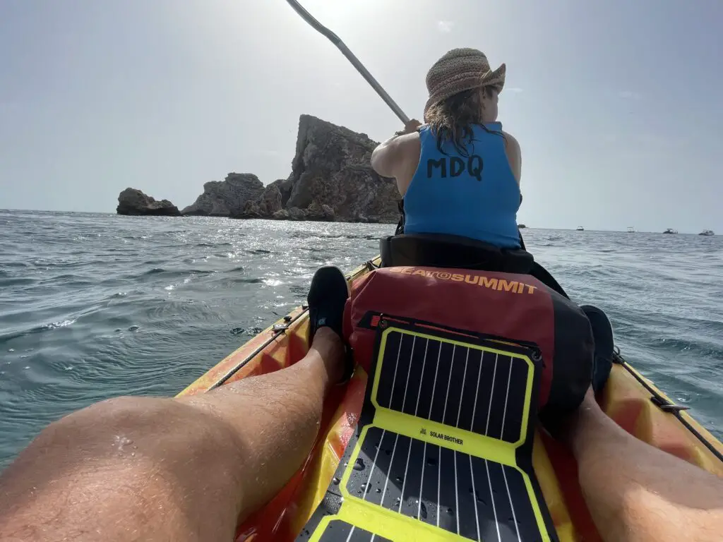 Kayak de mer à l'estartit en costa brava pour découvrir le Parc Naturel des Illes Medes