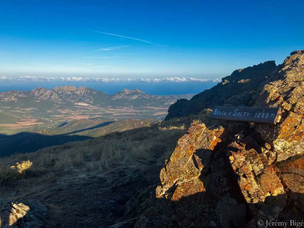 Bocca u Saltu sur le GR20.