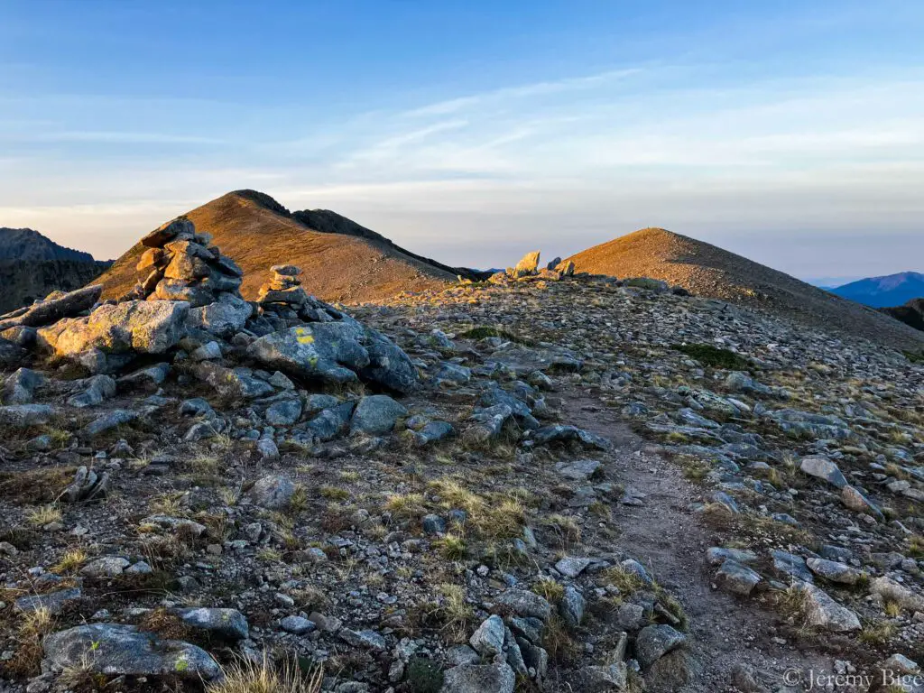 Crêtes de Petra Piana sur le GR20.