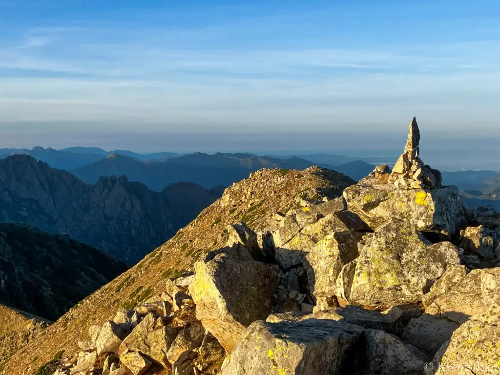 Crêtes de Petra Piana sur le GR20.