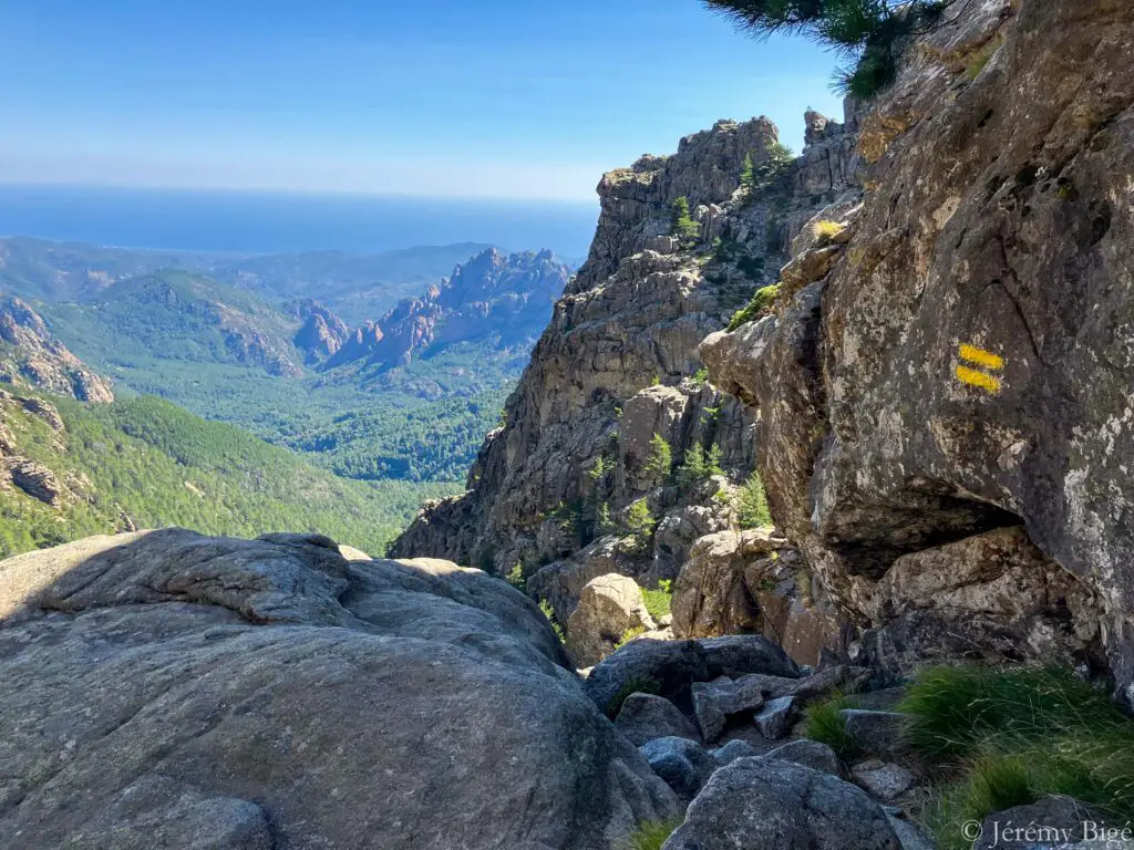 Variante de Bavella sur le GR20.