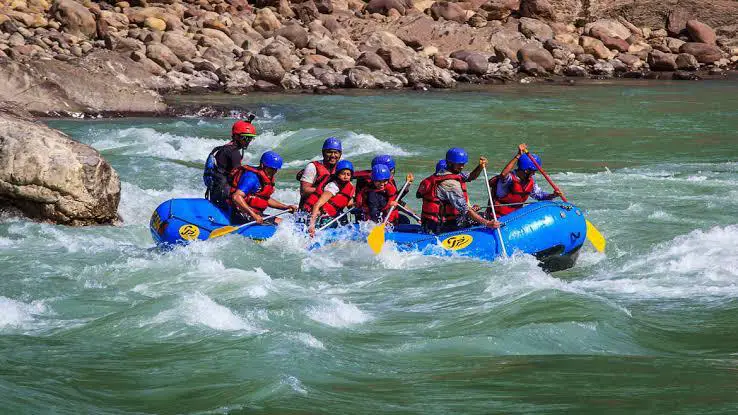 rafting autour de Rishikesh