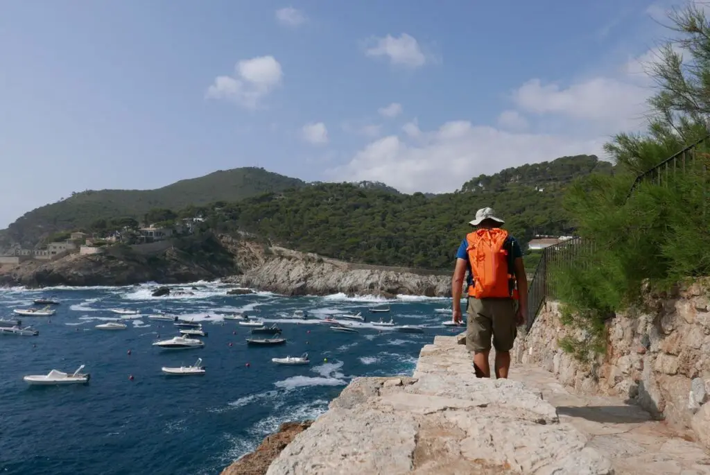 Randonnée sur la Costa Brava vers Begur sur le GR92