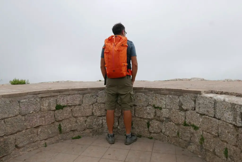 Vu depuis le chateau de Montgri en costa brava