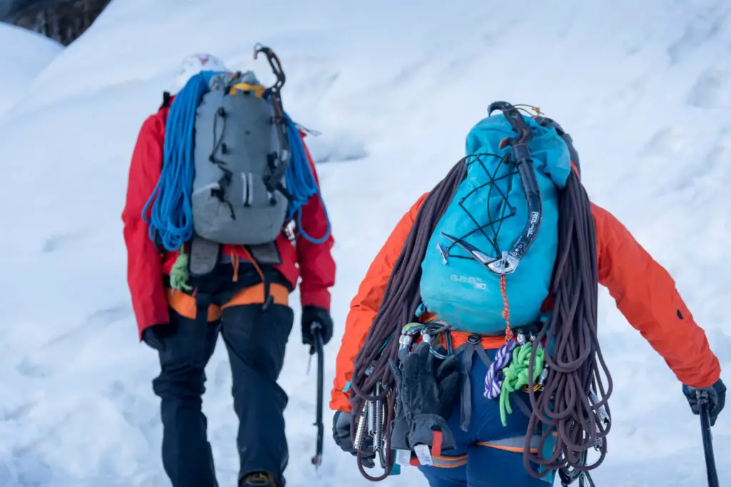 Gérer le froid en cascade de glace